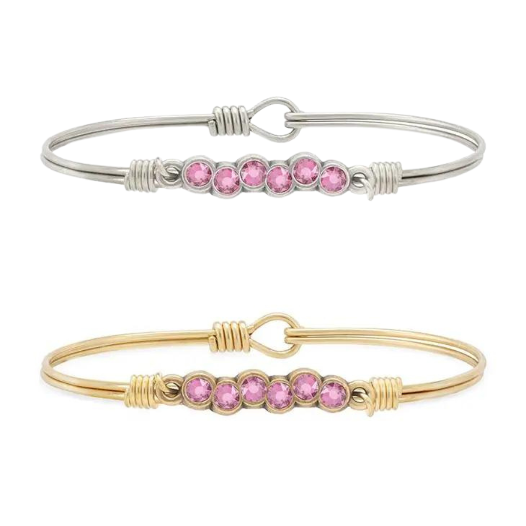 Luca + Danni October Starlight Birthstone Bangle