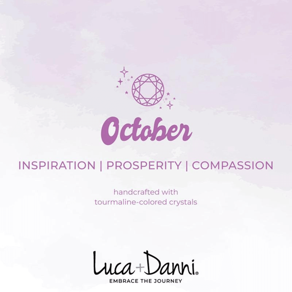 Luca + Danni October Starlight Birthstone Bangle - Silver Parrot, Inc.
