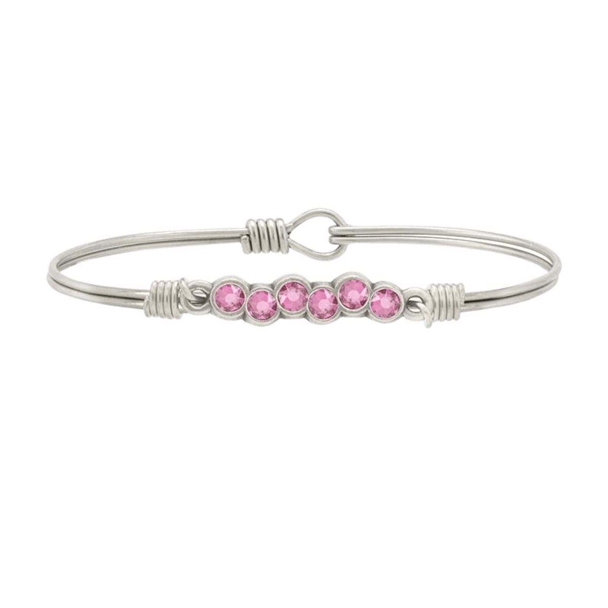 Luca + Danni October Starlight Birthstone Bangle - Silver Parrot, Inc.