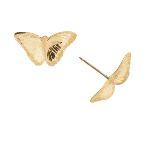 Holly Yashi Small Butterfly Stud - Silver Parrot, Inc.