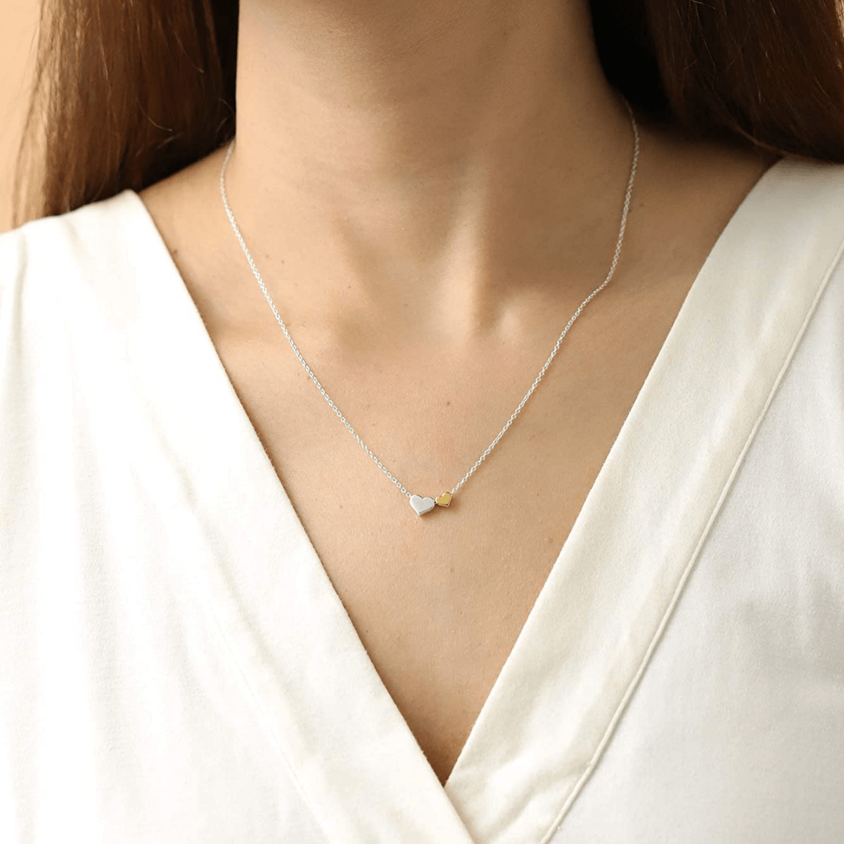 boma Sterling Silver 2-Tone Hearts - Silver Parrot, Inc.
