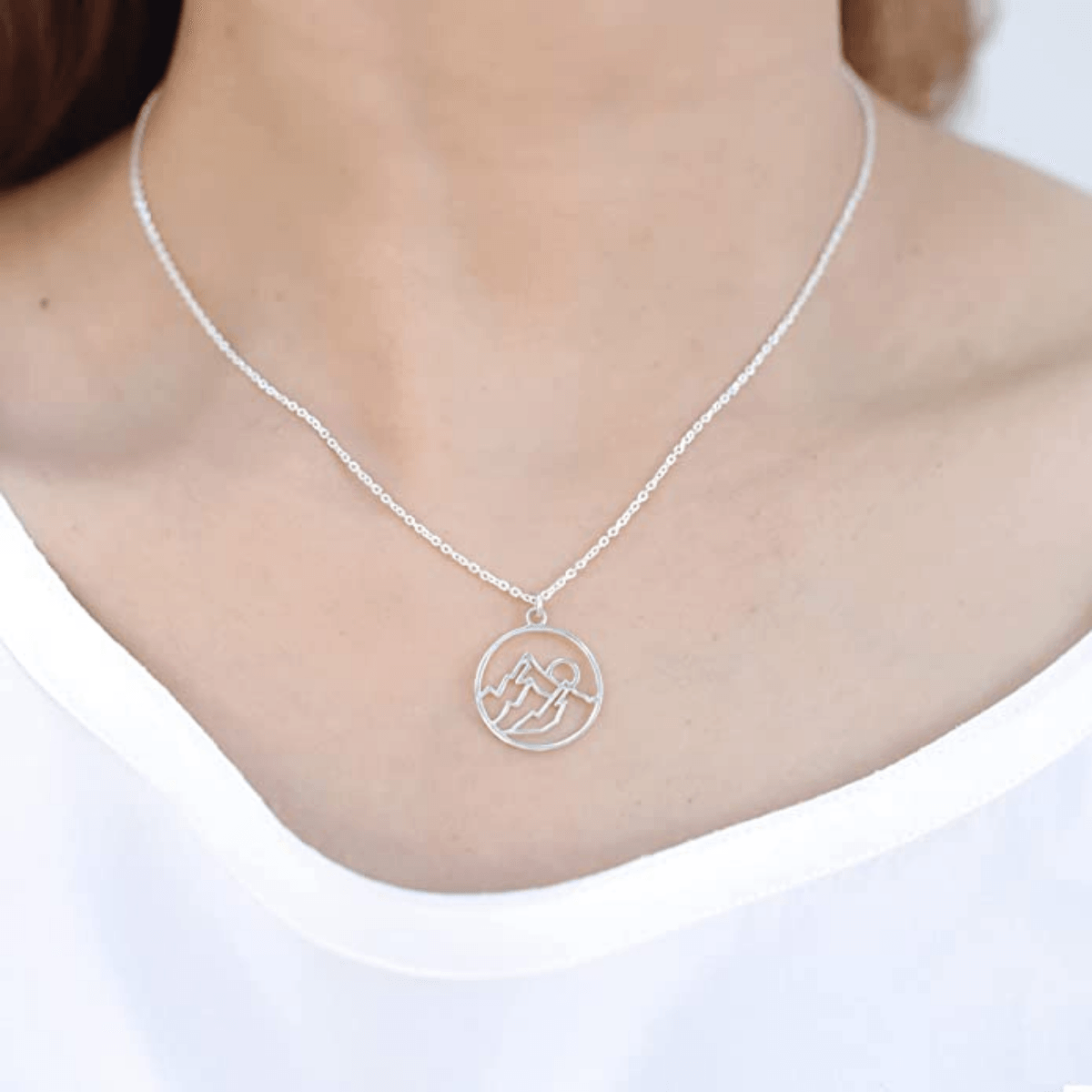 boma Mountain Sunrise Necklace - Silver Parrot, Inc.