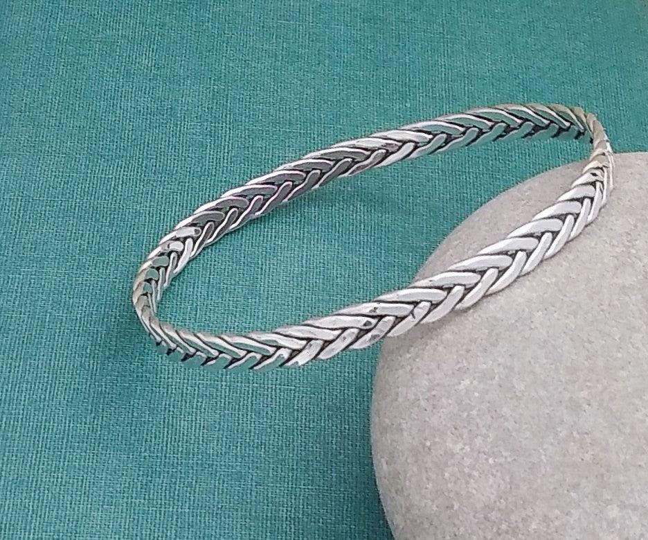 Bangle Bracelet Wire Weaving