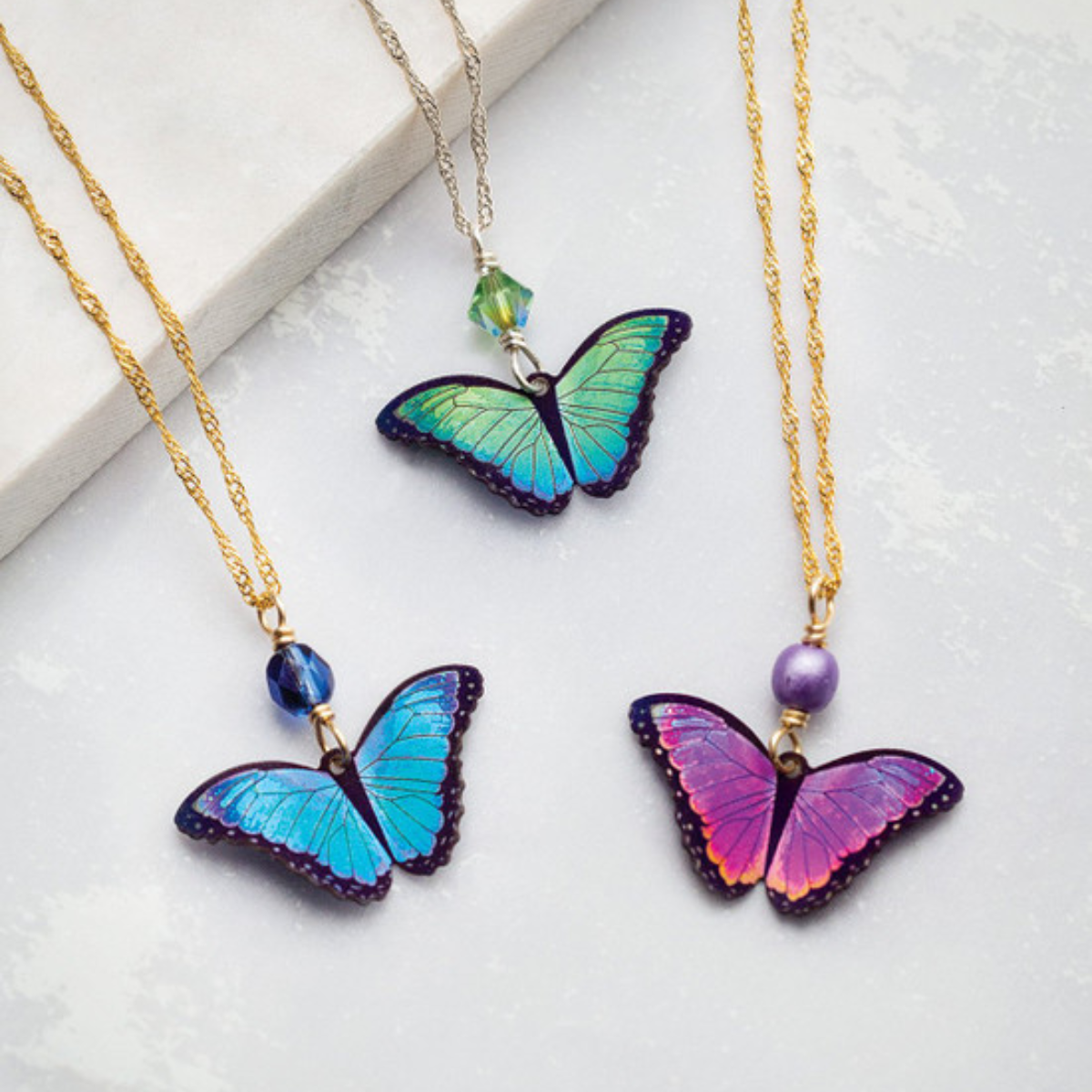 Holly Yashi Bella Butterfly Necklaces