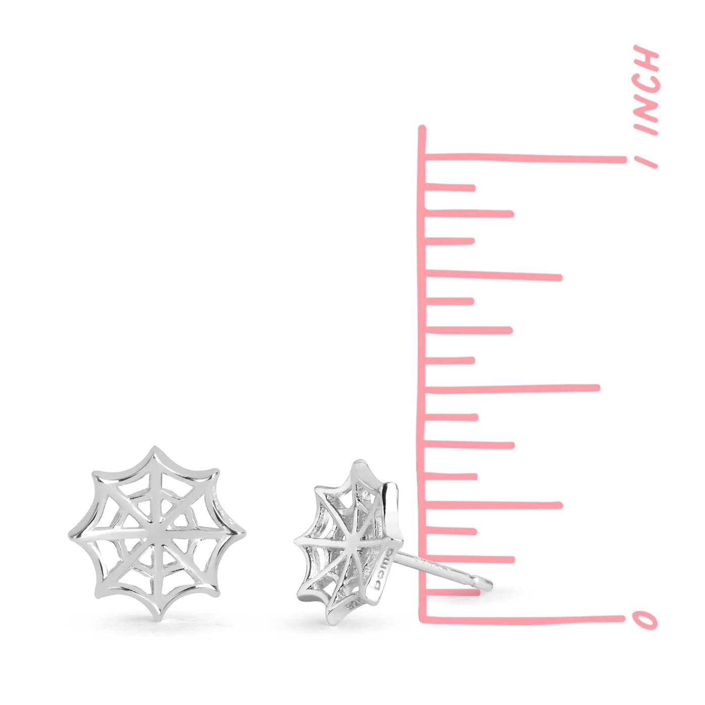 Boma Spider Web Stud Earrings