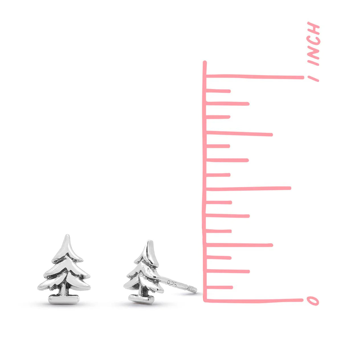Boma Pine Tree Studs