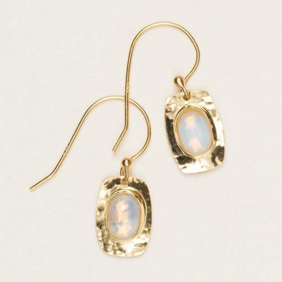 Holly Yashi Adelaide Earrings - Niobium and Gold Filled - Color Blush