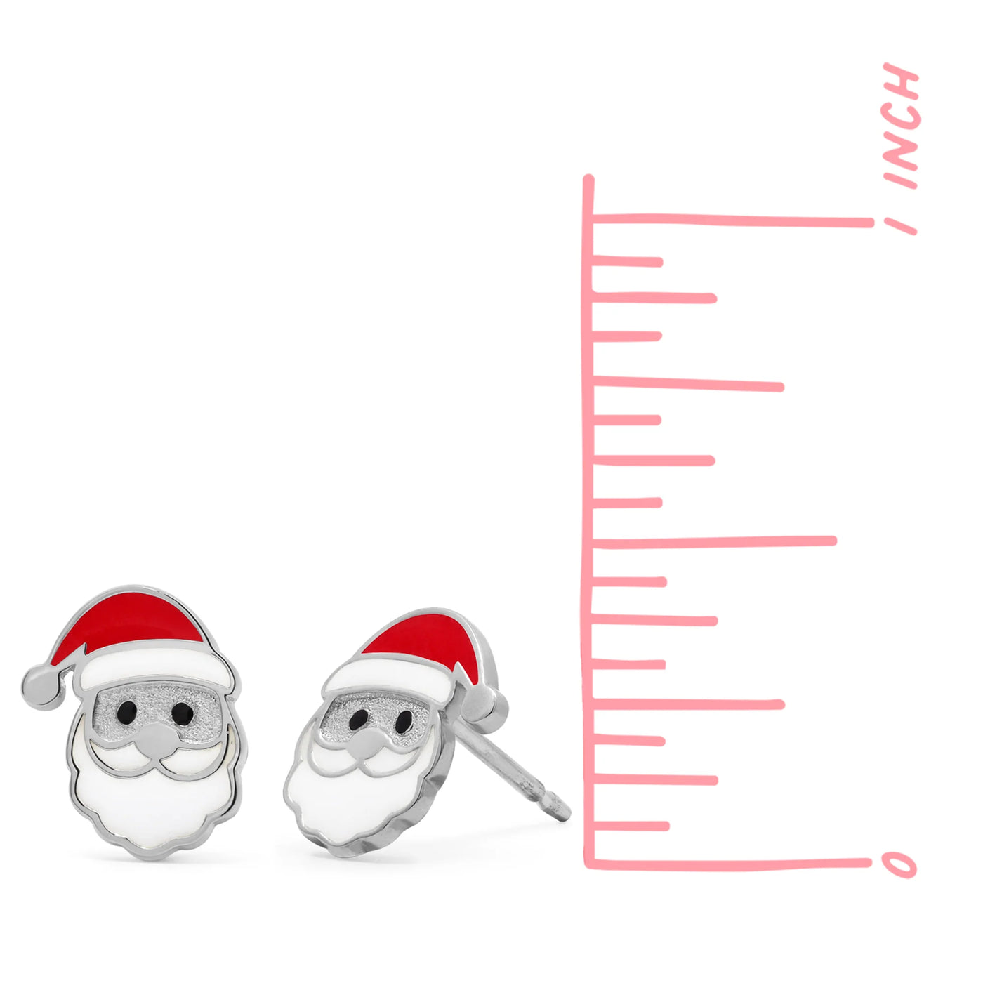 Boma Santa Face Studs