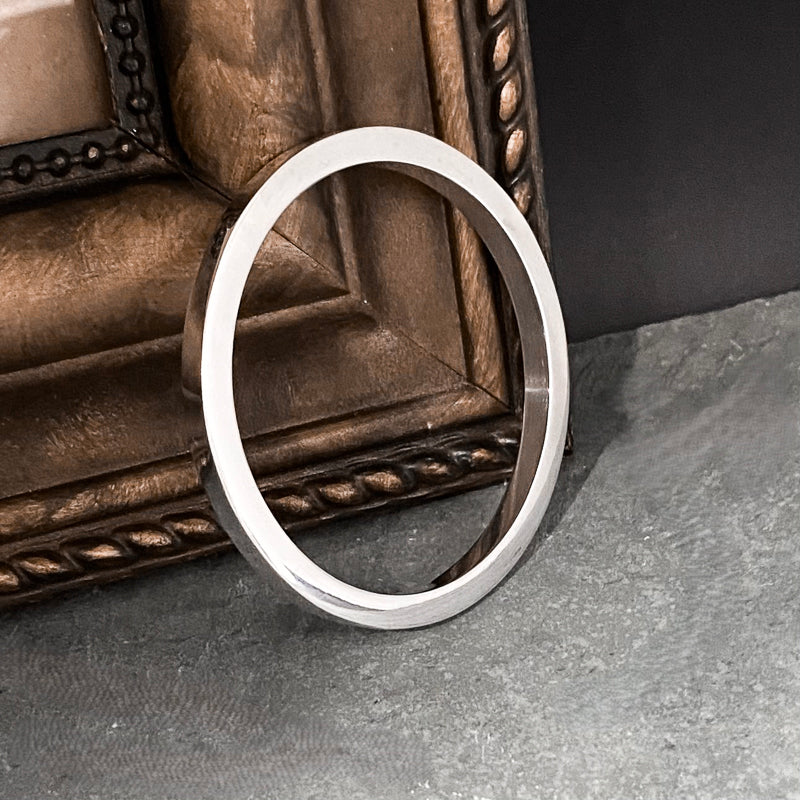 High Polish Sterling Silver Bangle