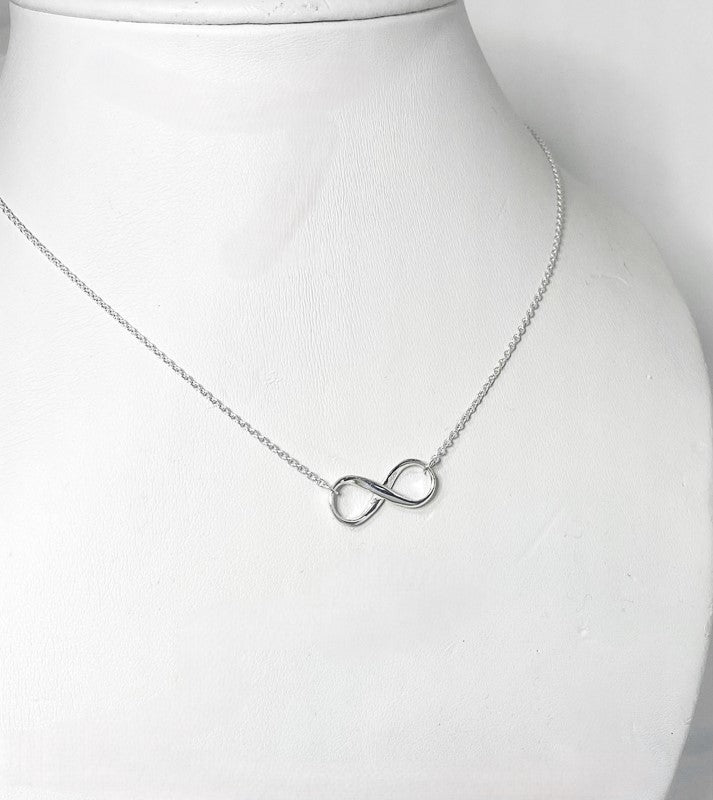 Sterling Silver Infinity Necklace