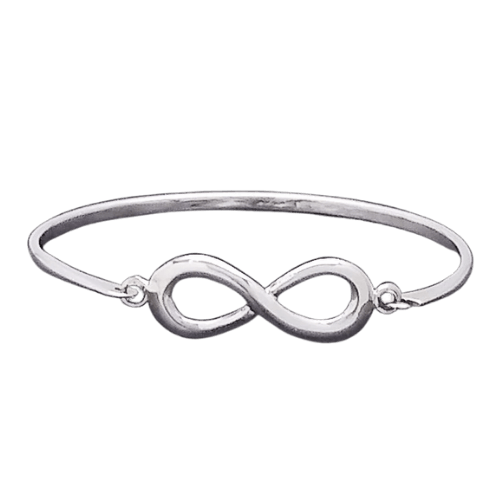 Classic Sterling Silver Infinity Bracelet - Silver Parrot, Inc. 