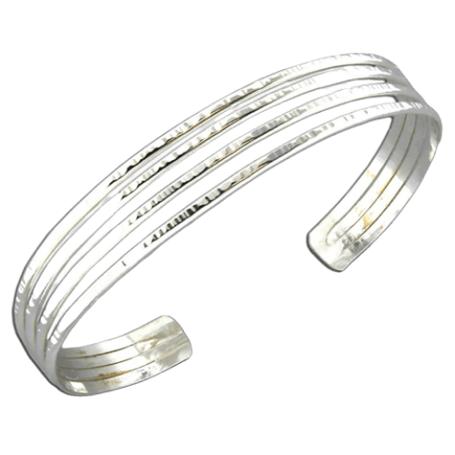 Handmade Light Sterling Silver Cuff - Silver Parrot, Inc. 