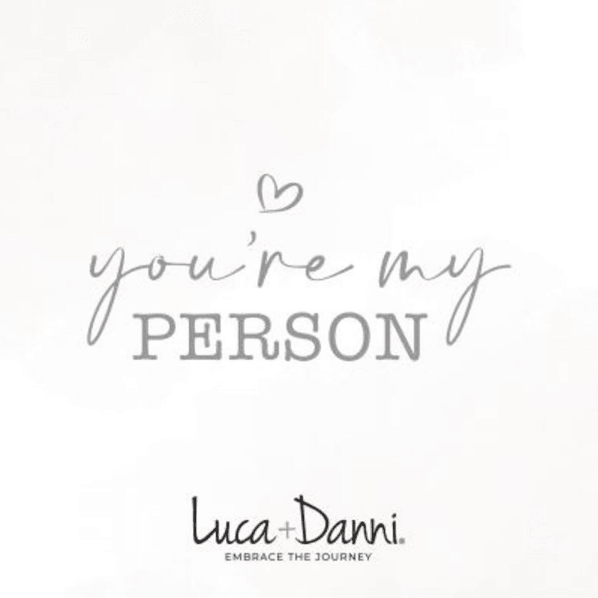 Luca + Danni You're My Person Bangle - Silver Parrot, Inc. 