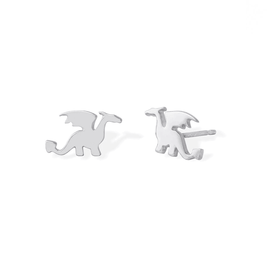 boma Dragon Studs - Silver Parrot, Inc. 