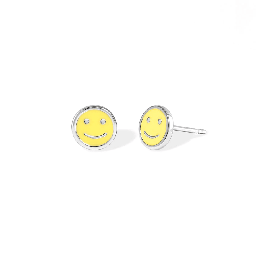 boma Emoji Face Studs - Silver Parrot, Inc. 