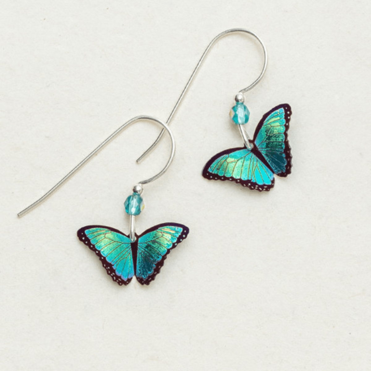 Holly Yashi Petite Bella Butterfly Earring - Silver Parrot, Inc. 
