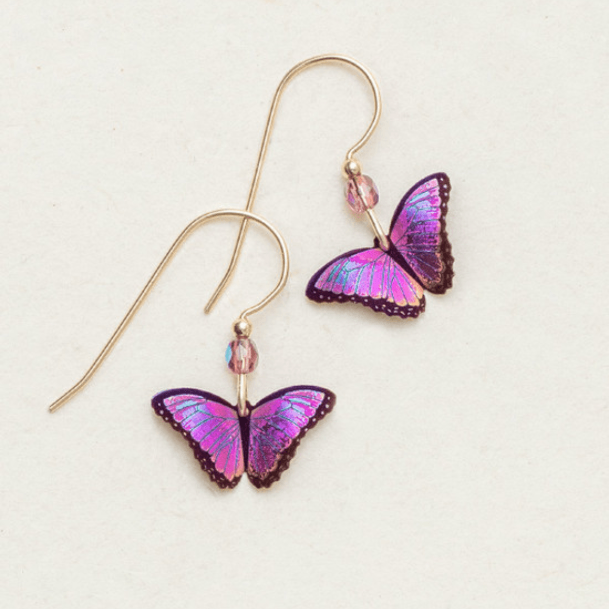 Holly Yashi Petite Bella Butterfly Earring - Silver Parrot, Inc. 