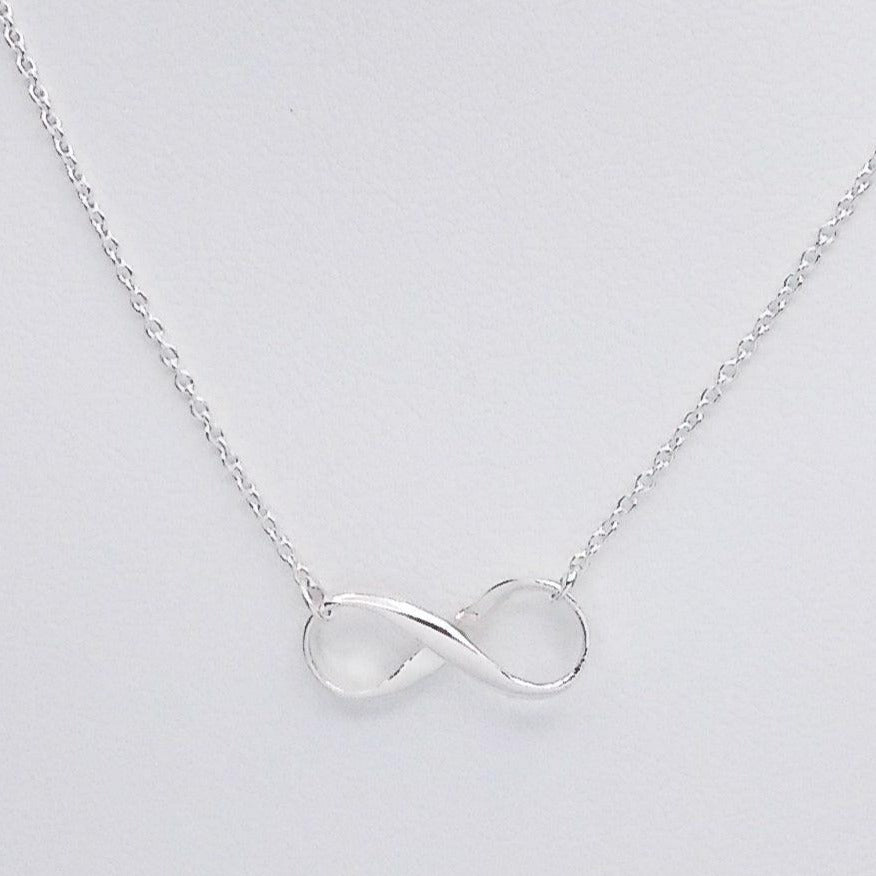 Sterling Silver Infinity Necklace - Silver Parrot, Inc. 